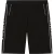 Givenchy Classic Fit zwarte short met logo aan de zijkant
