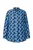 Ulla Popken Blouse  blauw / zwart / wit