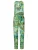 Ana Alcazar Jumpsuit ‘Zimea’  groen / wit