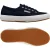 Superga 2750-Cotu Klassiek Marine-F Wit