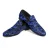 Heren Penny Loafers met Elegante Jacquard Blauw