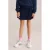 WE Fashion korte rok donkerblauw