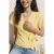 VERO MODA overslagtop – geel