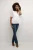 Blouse met korte mouwen Regular fit white