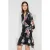 AllSaints Jade Violy Dress Ink Blue