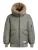 khujo Winterjas ‘Cela’  lichtbruin / pastelgroen / wit