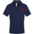 Aquascutum Geweven, geborduurd poloshirt voor heren (Marine)