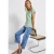 Street One Dames Shirt met gehaakte details in Groen