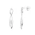 Oorbellen Hangers Zirkoniumoxiden en Zilver 925 – Grace