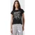 AllSaints Riproar Anna Tee Black
