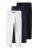 TWO SOON Leggings ‘Capri’  navy / zwart / wit
