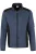HAKRO 836 Regular Fit Fleece jas marine, Tweekleurig
