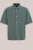WE Fashion – Heren relaxed fit gebreid overhemd – Relaxed Fit – Groen – Katoen –