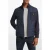 Michael Kors Melton Mock Neck Jacket Midnight