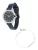 Emporio Armani Analoog horloge  navy / zilver
