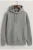 GANT Regular Fit Hooded Sweatshirt grijs, Effen