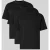 Selected Homme Loose fit T-shirt van katoenmix in een set van 3 stuks, model ‘LOOSEOSCAR’