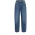 TRENDYOLMİLLA Dames Blauw Effen Barrel Hoge taille Jeans