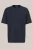 WE Fashion – Heren relaxed fit T-shirt met structuur – Relaxed Fit – Donkerblauw – Katoen –