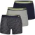 Happy Shorts 3-pack boxershorts heren sports