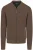CASAMODA Vest Zip Structure Bruin