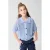 Shoeby gebreid vest blauw ajour