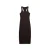 Halflange jurk in jersey met boothals voor dames Superdry