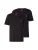 HUGO Shirt ‘Dugopak’  rood / zwart / wit