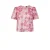 PIECES gebloemde top roze