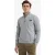 McGregor Zip Mock Sweatshirt Medium Grey Melange