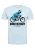 LOGOSHIRT Shirt  aqua / lichtblauw / zwart