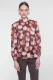 Geisha Blouse 63636-20 Blouse 430 Cassis/orange