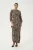 Jurk Tight fit Naturel Leopard Print