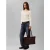 Calvin Klein gewatteerde shopper bordeauxrood