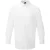 Premier Recyclight poplin overhemd met lange mouwen voor heren (Wit)