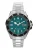 TIMEX Analoog horloge ‘ Harborside Coast ‘  groen / zwart / zilver