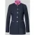 WHITE LABEL slim fit blazer van linnen-katoenmix