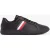 Heren Tommy Hilfiger Essentiële Leren Cupsole Sneakers in Zwart