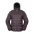 Mountain Warehouse Heren Hybrid Extreme Featherweight Dons Gevoerde Hoodie Jas (Donkerbruin)