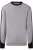 HAKRO Sweatshirt ronde hals, Tweekleurig