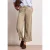 Street One Dames Broeken met wijde pijpen in Beige