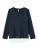 SHEEGO Trui  donkerblauw / wit