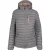 Trespass Dames/Dames Lenka gewatteerde jas met capuchon (Platina)