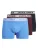 JACK & JONES Boxershorts  blauw / donkerrood / zwart / wit