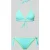 banana moon Bikini-set met stitchings en vetersluiting