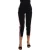 Dolce & Gabbana Capribroek, zwart gestreept, roze