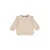 Feetje sweater My Little Love met hartjes – taupe