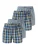SCHIESSER Boxershorts ‘ Multipacks ‘  blauw / geel / grijs gemêleerd