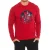 Sweater met lange mouwen en ronde hals 9024130 heren