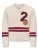 ONLY GIRLS Trui ‘KOGJanny’  lichtbeige / karamel / rood
